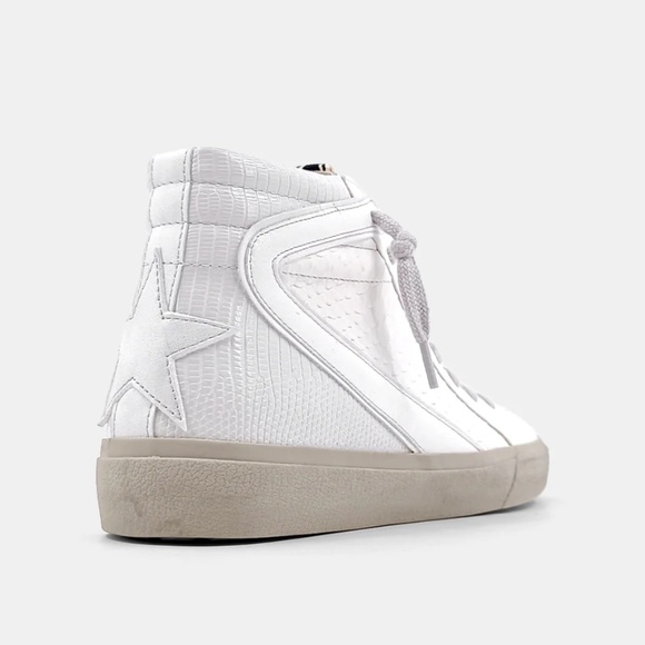 NIB Shu Shop Rooney off white snake size 8 - Picture 5 of 6